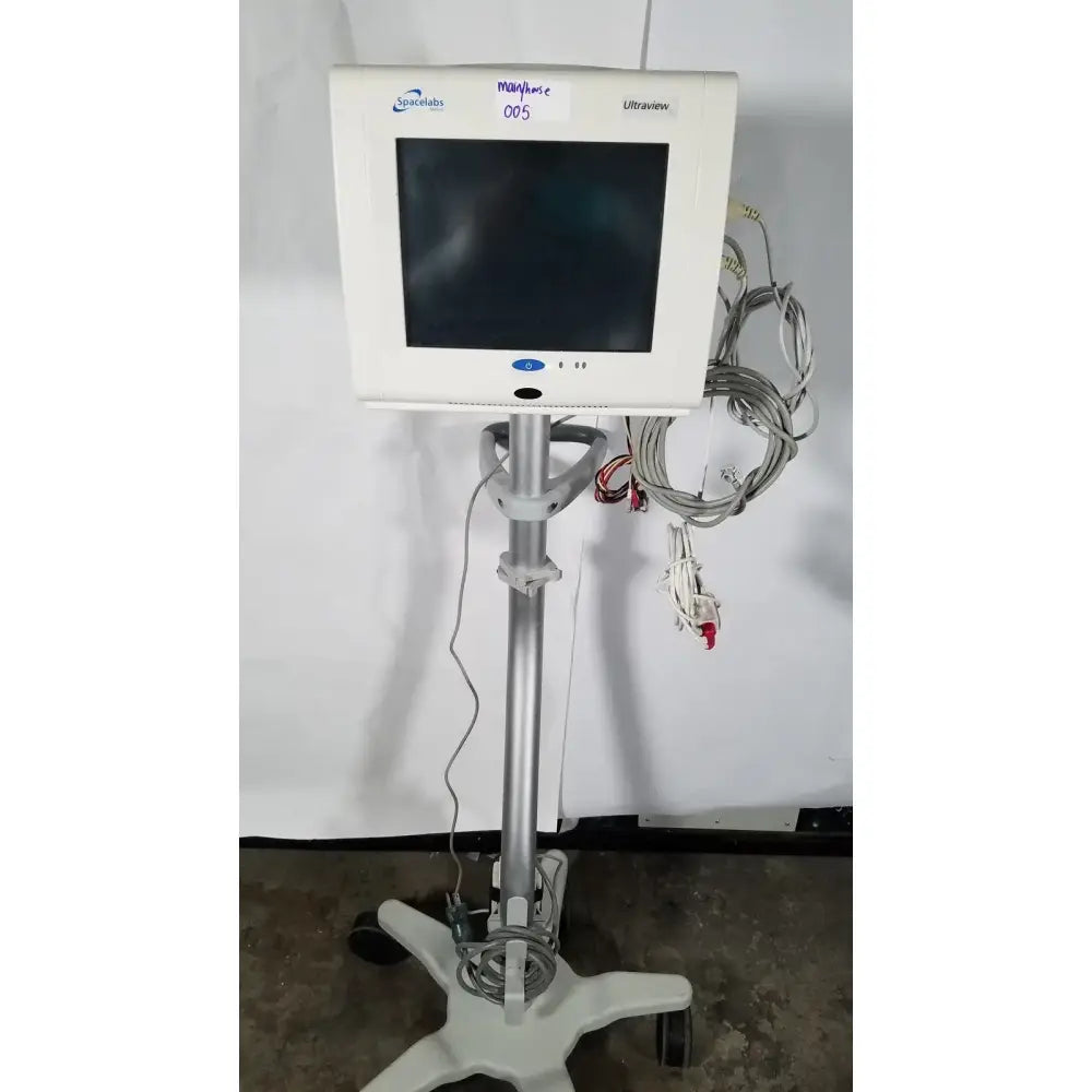 Spacelabs Healthcare Spacelabs SL 91369 Ultraview patient Monitor With Rolling Stand Patient monitor, second-hand product photo 1