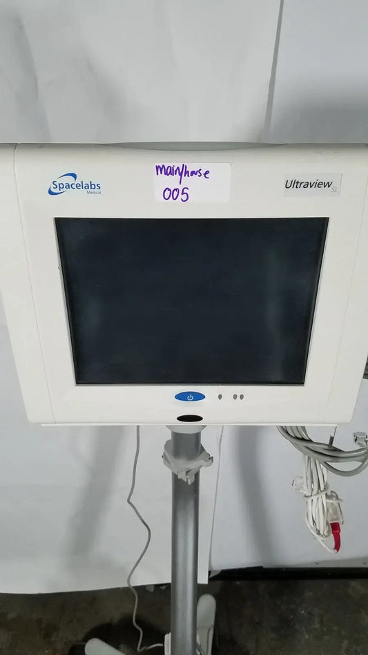 Spacelabs Healthcare Spacelabs SL 91369 Ultraview patient Monitor With Rolling Stand Patient monitor, second-hand product photo 2
