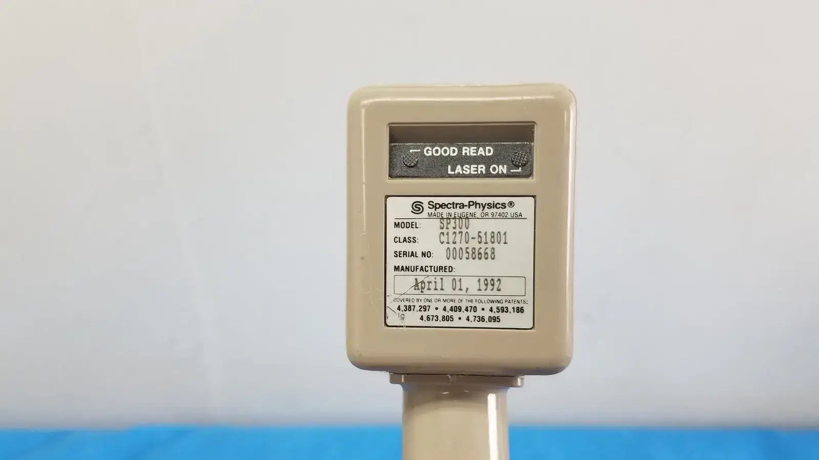 Spectra-Physics SP300 Laser Barcode Scanner Handheld Reader Barcode Scanner, second-hand product photo 11
