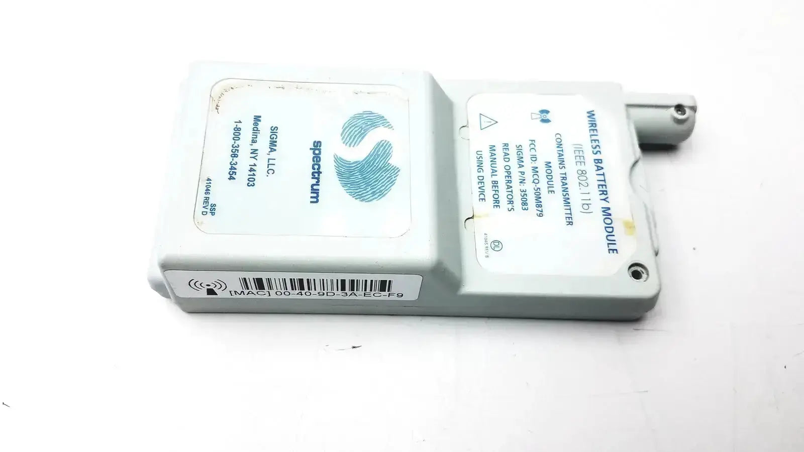 Spectrum Wireless Battery Module IEEE 802.11b Wireless Battery Module, second-hand product photo 2