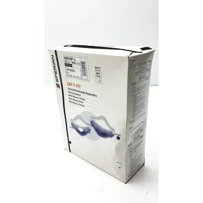 Sperian 14110322 SAF-T-FIT N9510F Flat Fold Respirators Disposable Respirator, new product photo 2