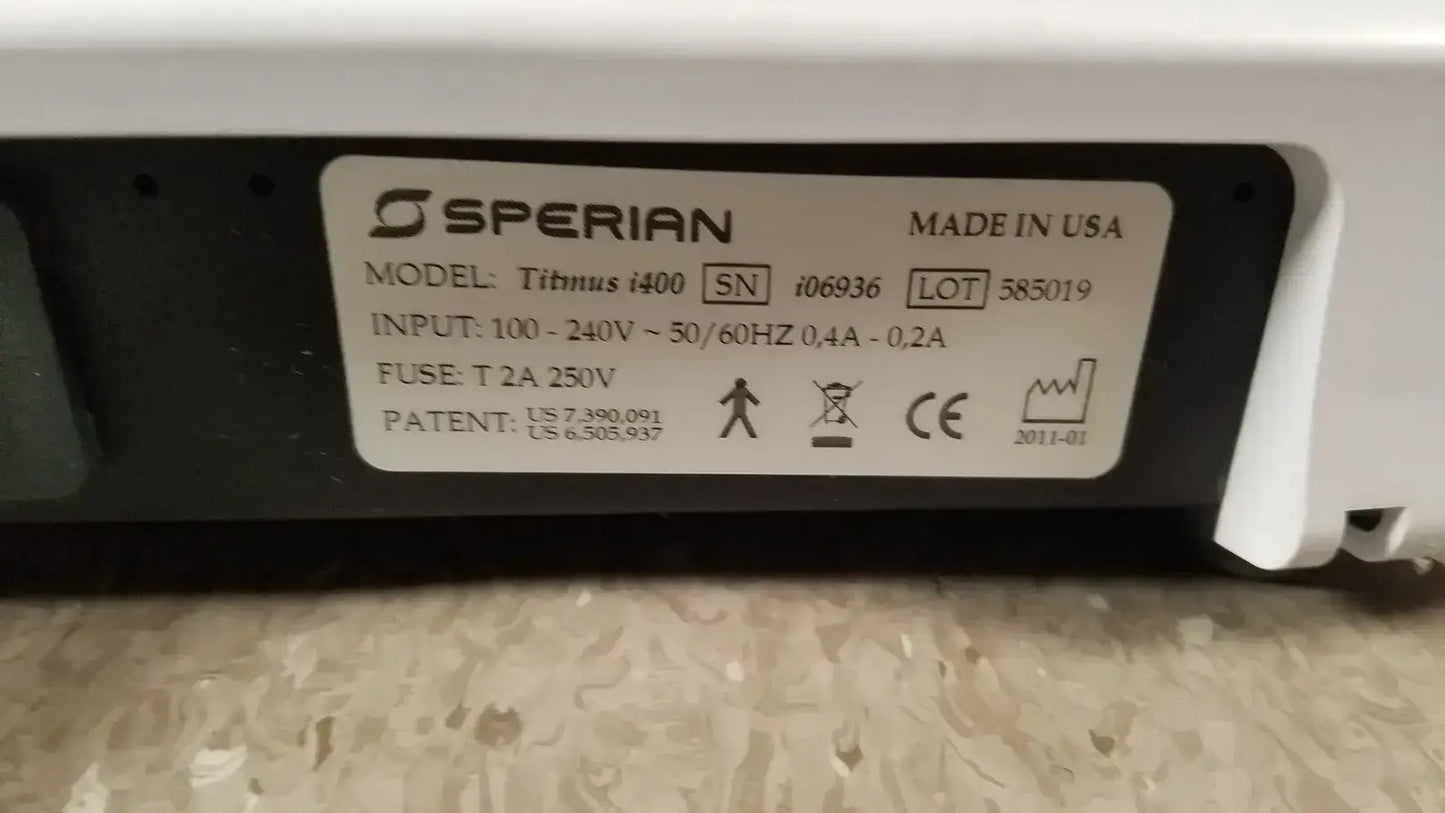 Thuasne Sperian Titmus i400 Vision Screener Vision Screener, second-hand product photo 8