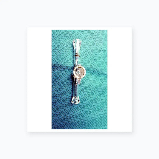 Reuse Medical Spherical Joint Glass Stopcock Valve – Borosilicate Lab Vacuum Lab Flasks, second-hand product photo 1