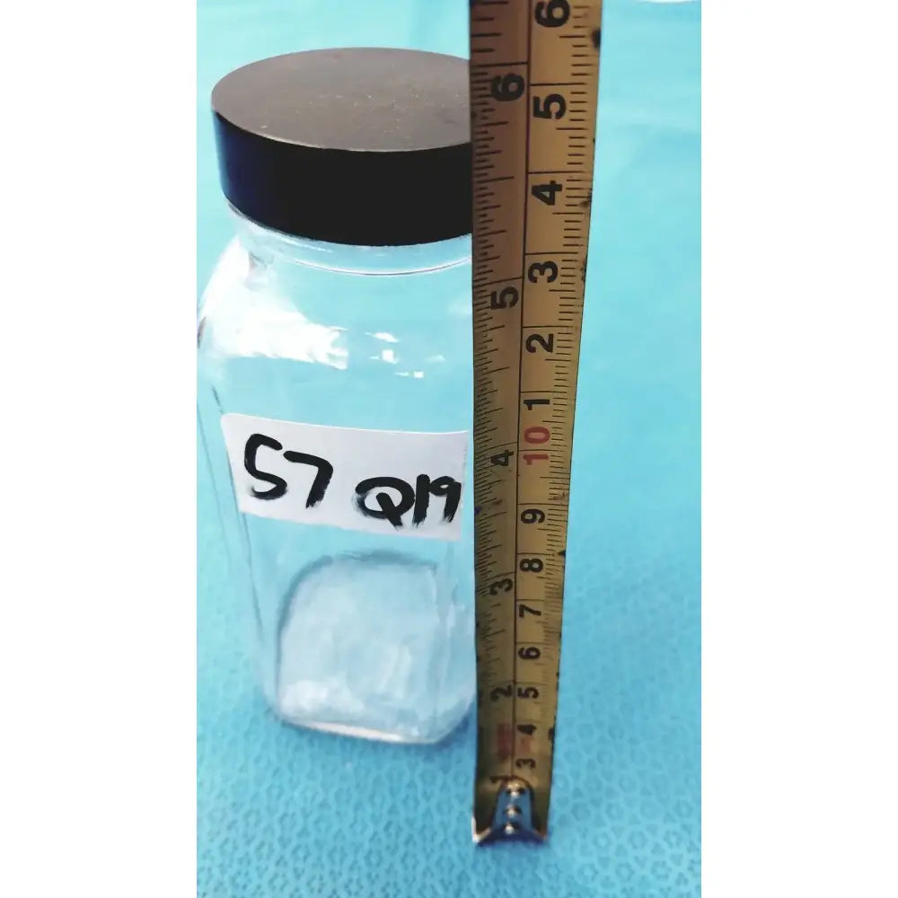 N/A Square Glass Bottle – Laboratory Reagent or Sample Storage Bottle with Cap Laboratory glass bottle, second-hand product photo 7