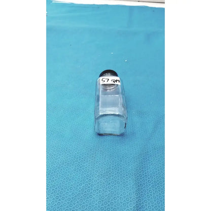 N/A Square Glass Bottle – Laboratory Reagent or Sample Storage Bottle with Cap Laboratory glass bottle, second-hand product photo 3