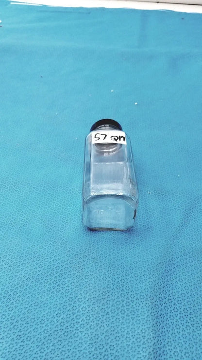 N/A Square Glass Bottle – Laboratory Reagent or Sample Storage Bottle with Cap Laboratory glass bottle, second-hand product photo 3