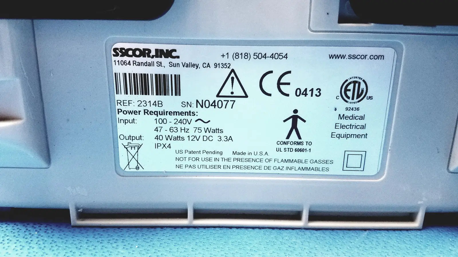 Sscor 2314B Duet Portable Utility Pump with Housing – Used Portable Suction Pump, second-hand product photo 3