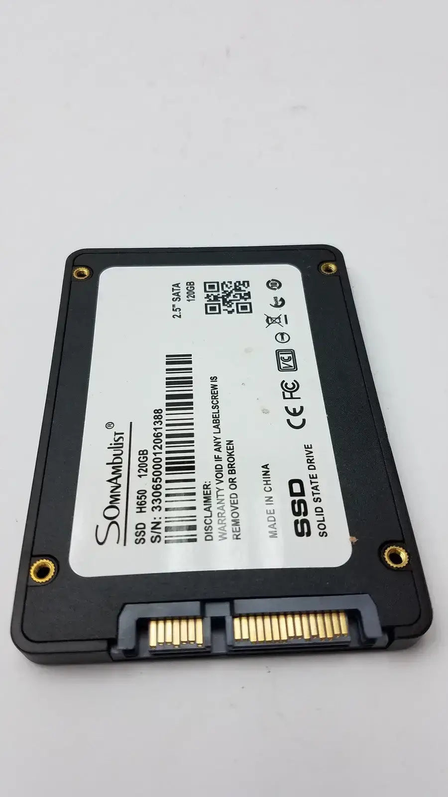 Generic SSD 240GB 2.5" SATA3 Solid State Drive for PC Laptop Internal Solid State Drive (SSD), as-is (for parts) product photo 3