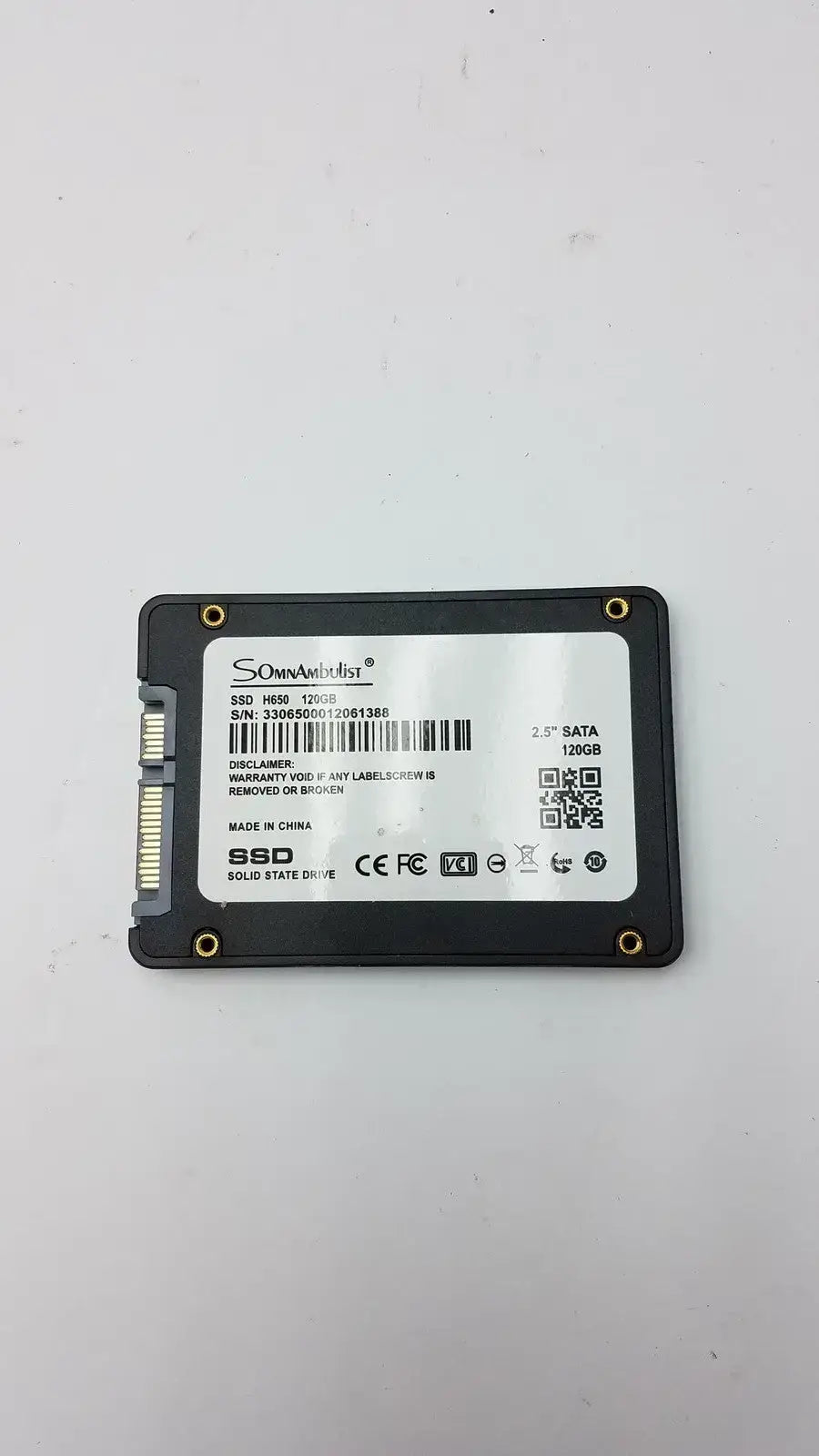 Generic SSD 240GB 2.5" SATA3 Solid State Drive for PC Laptop Internal Solid State Drive (SSD), as-is (for parts) product photo 6