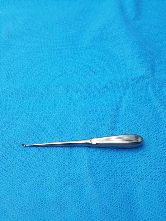 Generic Stainless Bone Curette Oval Cup Surgical Orthopedic Instruments Bone Curette, second-hand product photo 2
