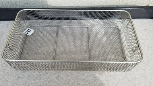 Reuse Medical Stainless Steel Basket for Sterilization Case Sterilization Trays & Cases, second-hand product photo 1