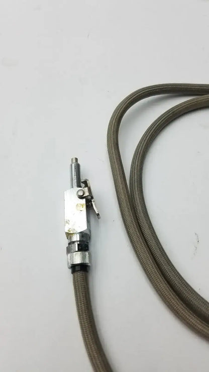 Horton Stainless Steel Braided Cable/Hose for Water or Air with Valve Dental Unit Hose, second-hand product photo 9