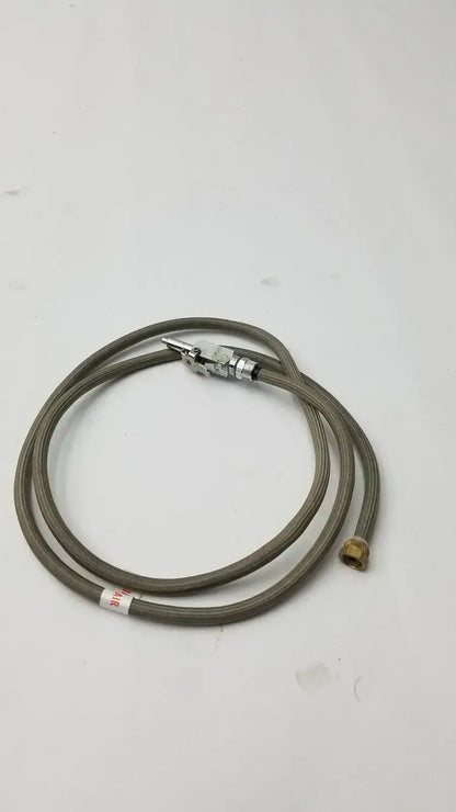 Horton Stainless Steel Braided Cable/Hose for Water or Air with Valve Dental Unit Hose, second-hand product photo 6