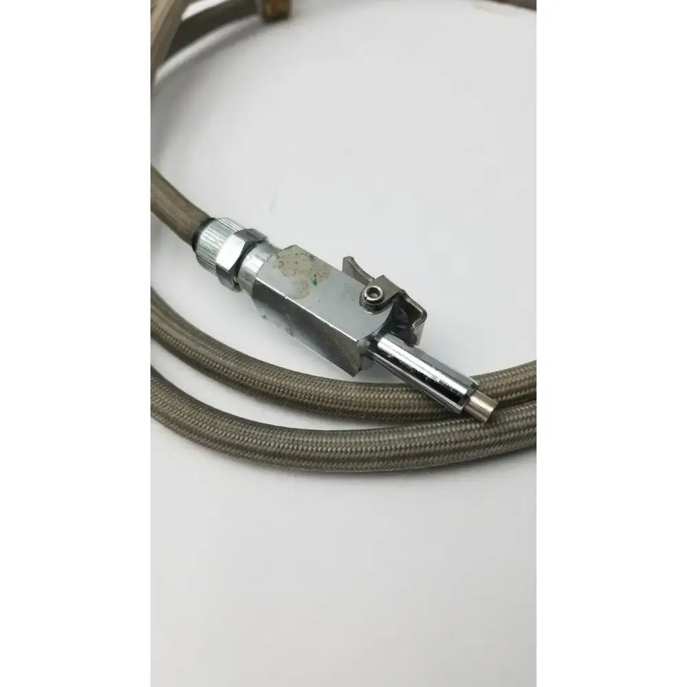 Horton Stainless Steel Braided Cable/Hose for Water or Air with Valve Dental Unit Hose, second-hand product photo 2