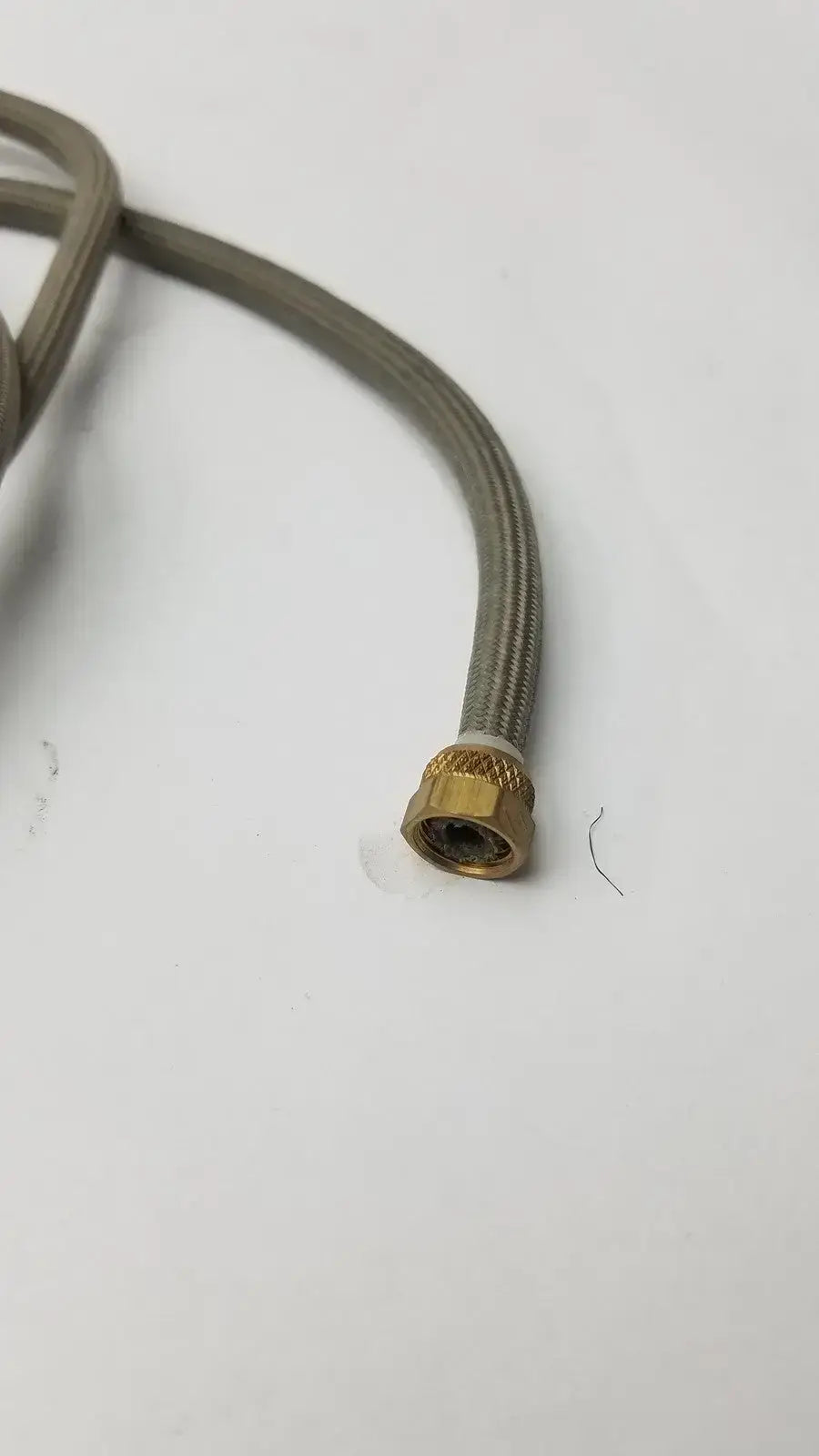 Horton Stainless Steel Braided Cable/Hose for Water or Air with Valve Dental Unit Hose, second-hand product photo 4