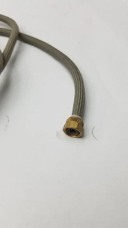 Horton Stainless Steel Braided Cable/Hose for Water or Air with Valve Dental Unit Hose, second-hand product photo 4