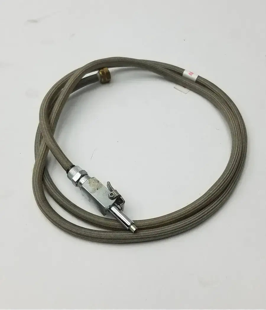 Horton Stainless Steel Braided Cable/Hose for Water or Air with Valve Dental Unit Hose, second-hand product photo 1