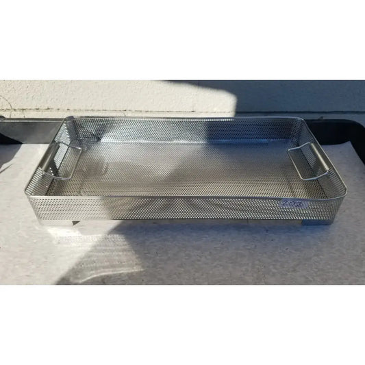 Reuse Medical Stainless Steel Instrument Sterilization Basket Tray Sterilization Trays & Cases, second-hand product photo 1