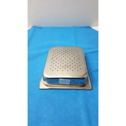 Unbranded Stainless Steel Perforated Half Size Steam Table Pan Steam Table Pan, second-hand product photo 3