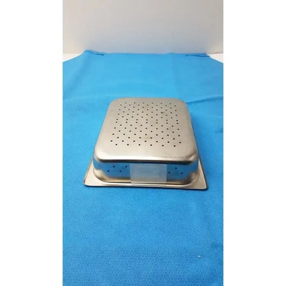 Unbranded Stainless Steel Perforated Half Size Steam Table Pan Steam Table Pan, second-hand product photo 5