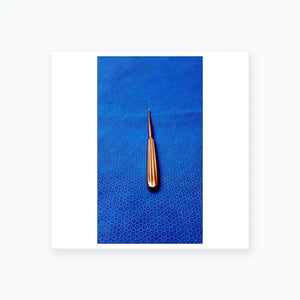 ملعقة سباتولا جراحية Spratt Brun من الفولاذ المقاوم للصدأ لإزالة النتوء الحلمي (Mastoid Curette) لأذن جراحية