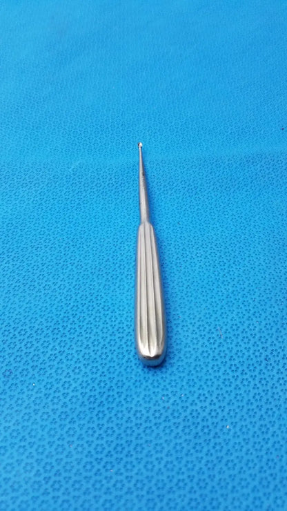 Karl Storz Stainless Steel Spratt Brun Mastoid Curette Surgical Ear Instrument Surgical Curette, second-hand product photo 1