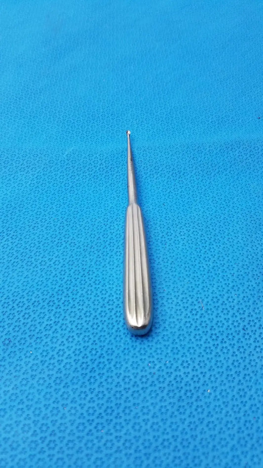 Karl Storz Stainless Steel Spratt Brun Mastoid Curette Surgical Ear Instrument Surgical Curette, second-hand product photo 1