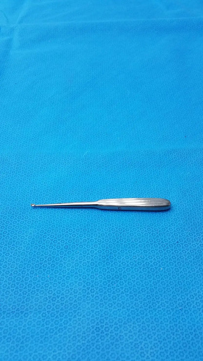 Karl Storz Stainless Steel Spratt Brun Mastoid Curette Surgical Ear Instrument Surgical Curette, second-hand product photo 2