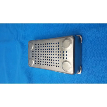 Unbranded Stainless Steel Sterilization Basket 9x5x1.75 in Mini Medical Instrument Tray Sterilization Basket, second-hand product photo 3