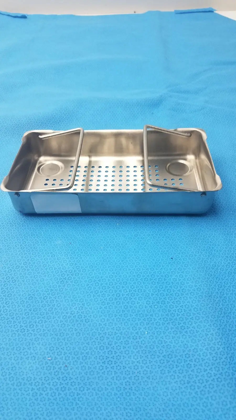 Unbranded Stainless Steel Sterilization Basket 9x5x1.75 in Mini Medical Instrument Tray Sterilization Basket, second-hand product photo 4