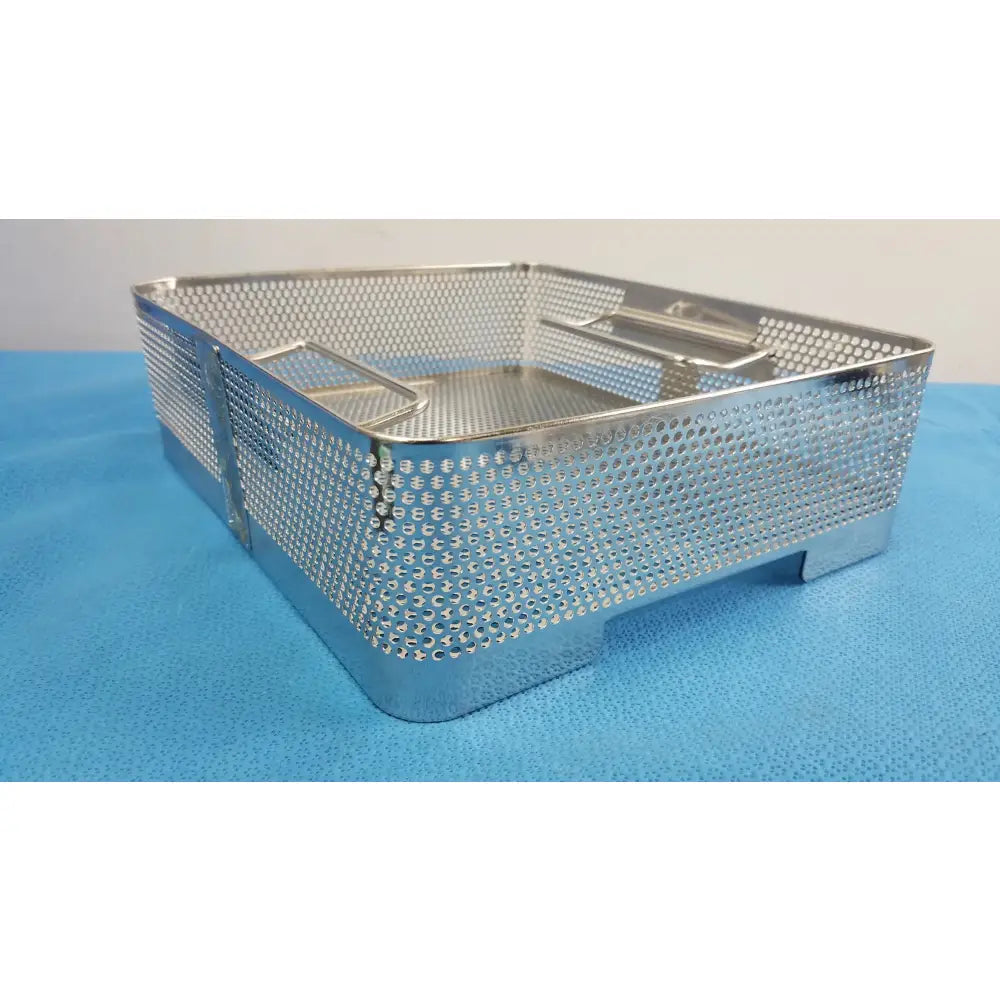 Reuse Medical Equipment Stainless Steel Sterilization Basket Surgical Instrument Sterilization Basket, second-hand product photo 7