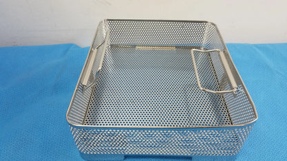 Reuse Medical Equipment Stainless Steel Sterilization Basket Surgical Instrument Sterilization Basket, second-hand product photo 1