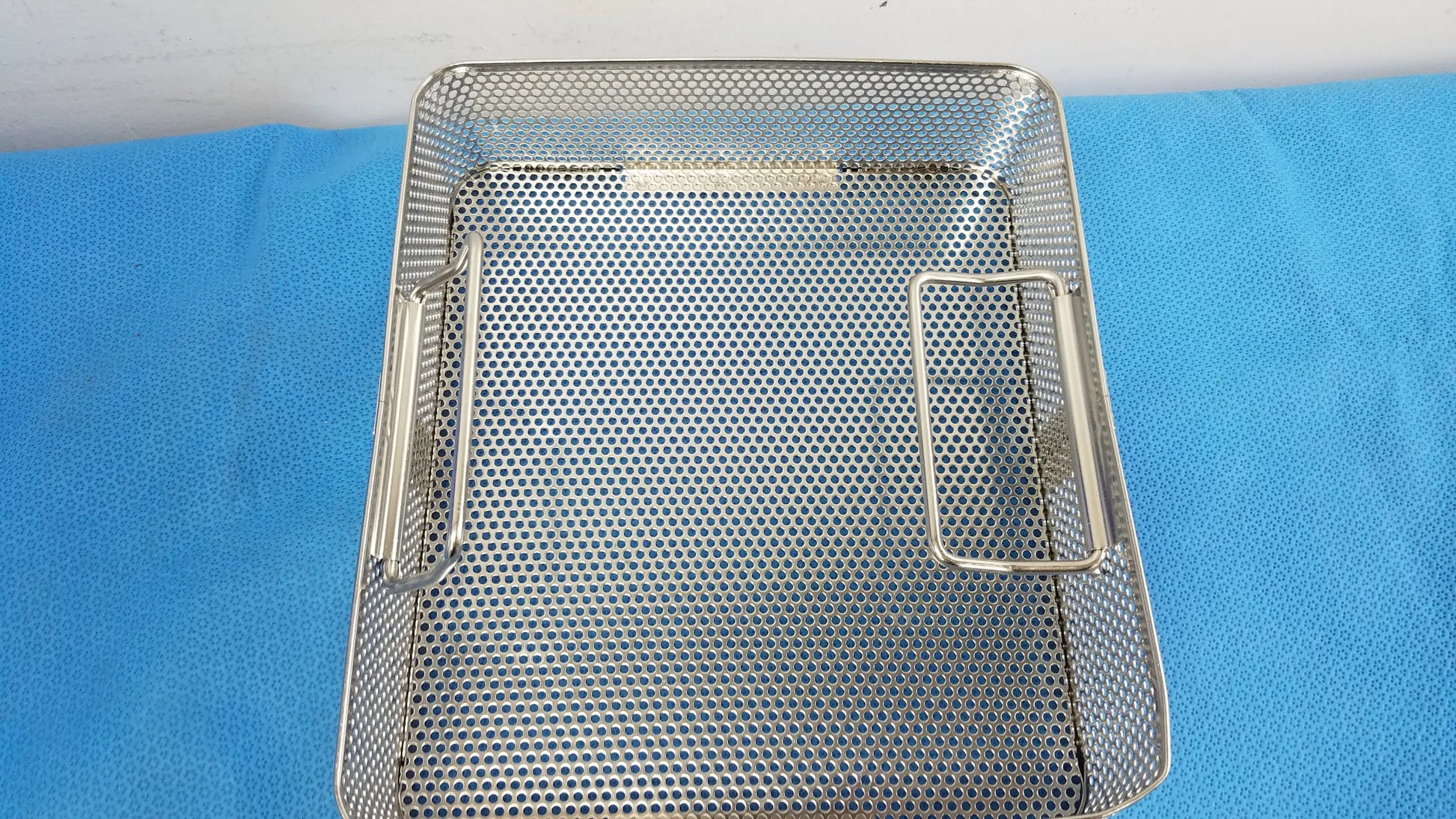 Reuse Medical Equipment Stainless Steel Sterilization Basket Surgical Instrument Sterilization Basket, second-hand product photo 2