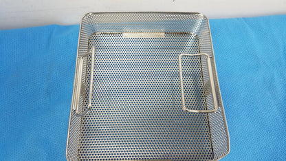 Reuse Medical Equipment Stainless Steel Sterilization Basket Surgical Instrument Sterilization Basket, second-hand product photo 2