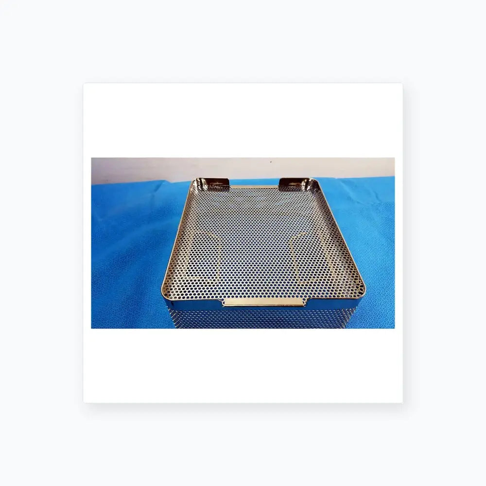 Reuse Medical Equipment Stainless Steel Sterilization Basket Surgical Instrument Sterilization Basket, second-hand product photo 8