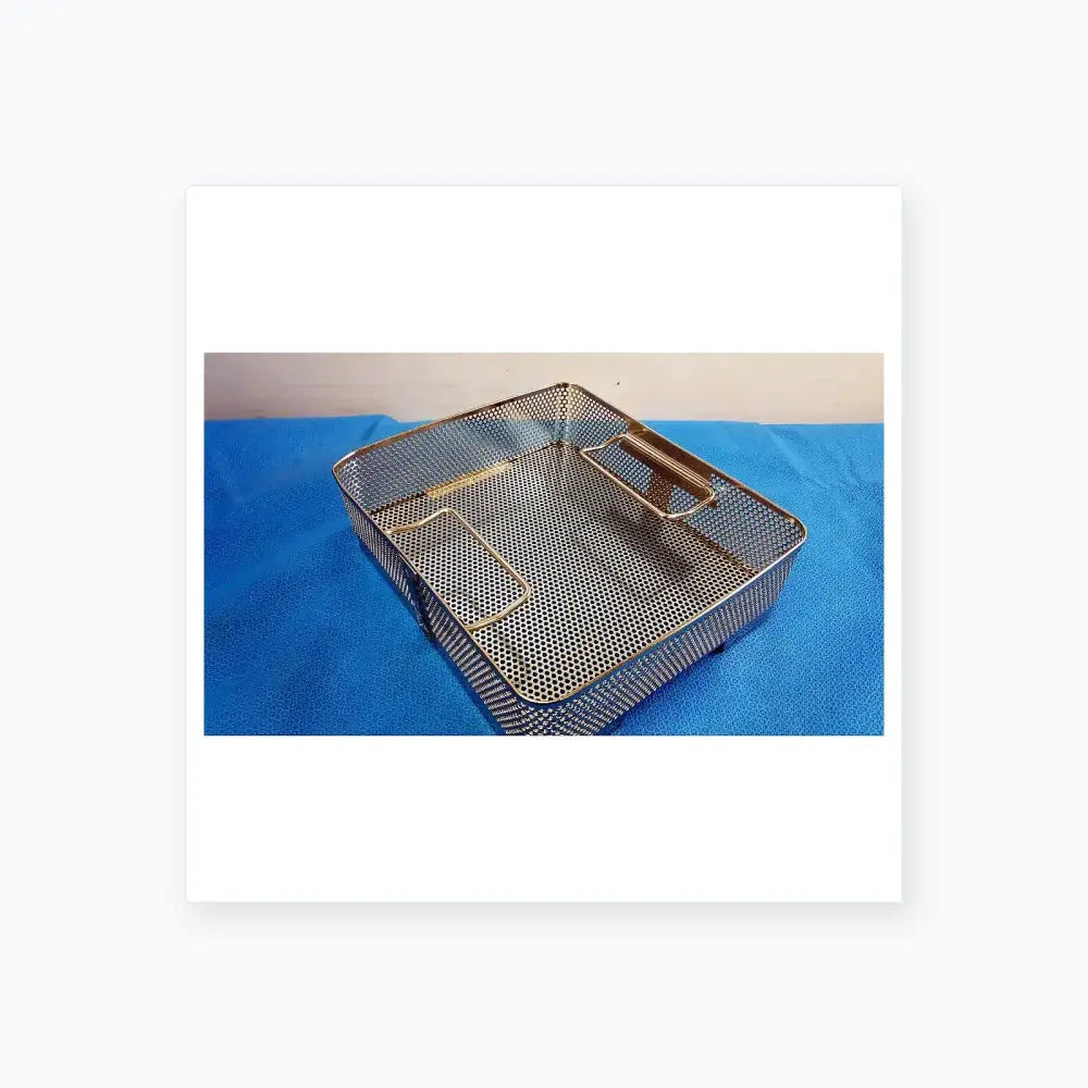 Reuse Medical Equipment Stainless Steel Sterilization Basket Surgical Instrument Sterilization Basket, second-hand product photo 6