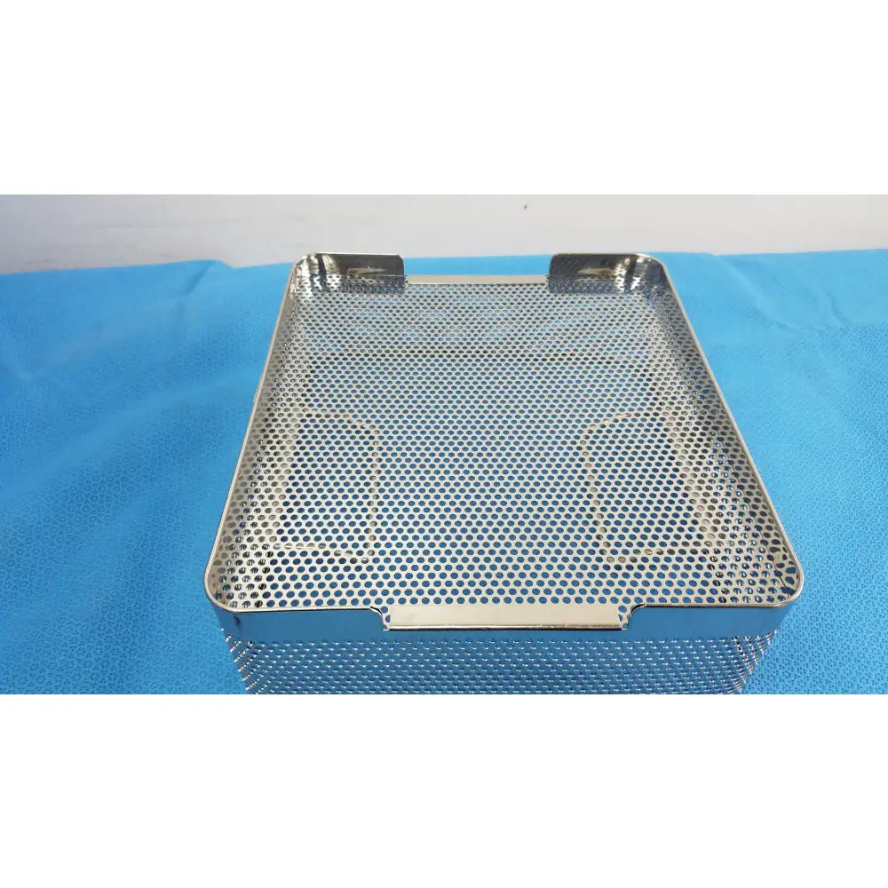 Reuse Medical Equipment Stainless Steel Sterilization Basket Surgical Instrument Sterilization Basket, second-hand product photo 8