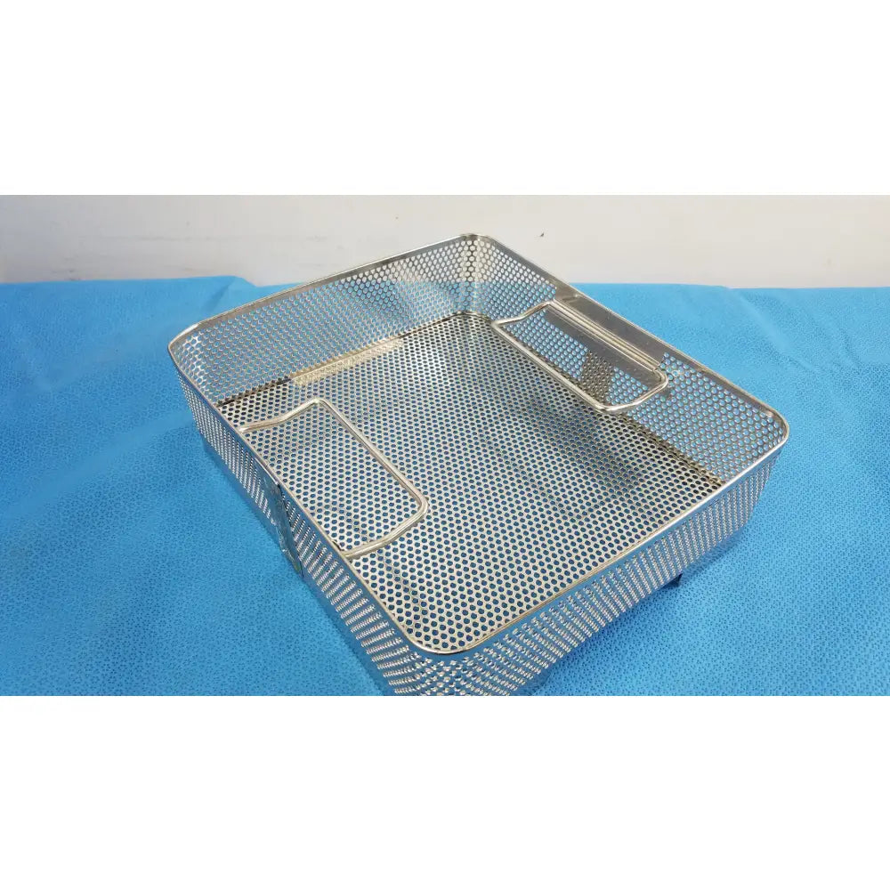 Reuse Medical Equipment Stainless Steel Sterilization Basket Surgical Instrument Sterilization Basket, second-hand product photo 6