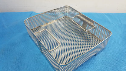 Reuse Medical Equipment Stainless Steel Sterilization Basket Surgical Instrument Sterilization Basket, second-hand product photo 6