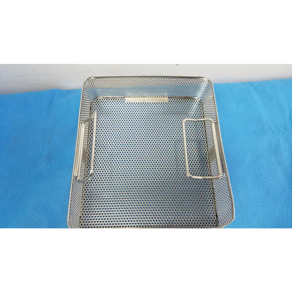 Reuse Medical Equipment Stainless Steel Sterilization Basket Surgical Instrument Sterilization Basket, second-hand product photo 2