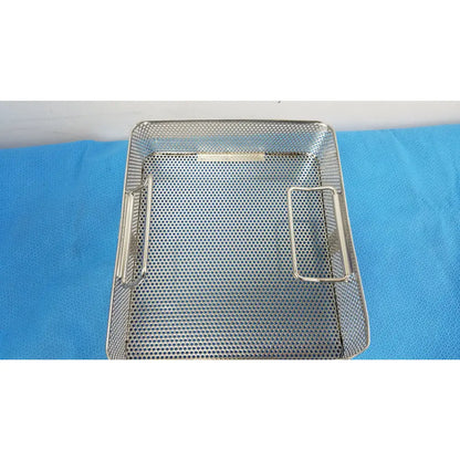 Reuse Medical Equipment Stainless Steel Sterilization Basket Surgical Instrument Sterilization Basket, second-hand product photo 2