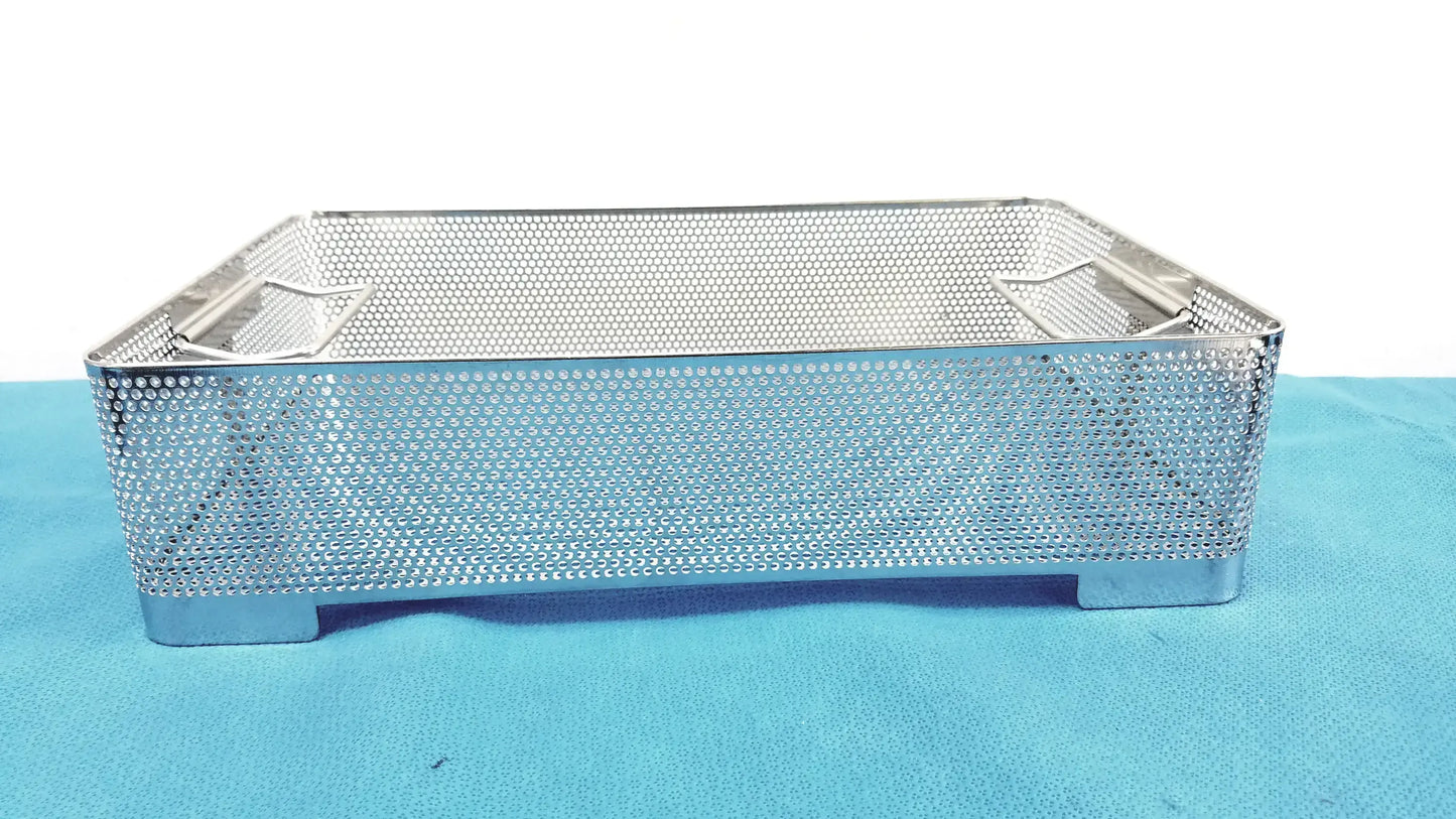 Reuse Medical Equipment Stainless Steel Sterilization Basket Tray Surgical Instrument Sterilization Basket Tray, second-hand product photo 8