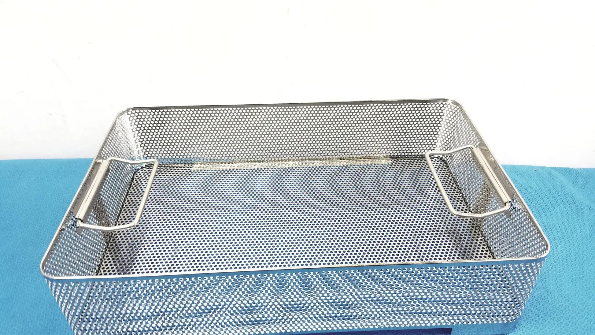Reuse Medical Equipment Stainless Steel Sterilization Basket Tray Surgical Instrument Sterilization Basket Tray, second-hand product photo 7