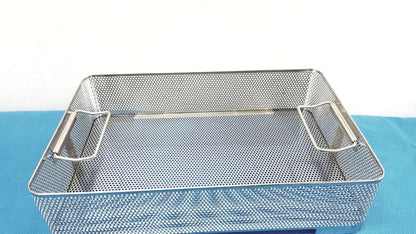 Reuse Medical Equipment Stainless Steel Sterilization Basket Tray Surgical Instrument Sterilization Basket Tray, second-hand product photo 7