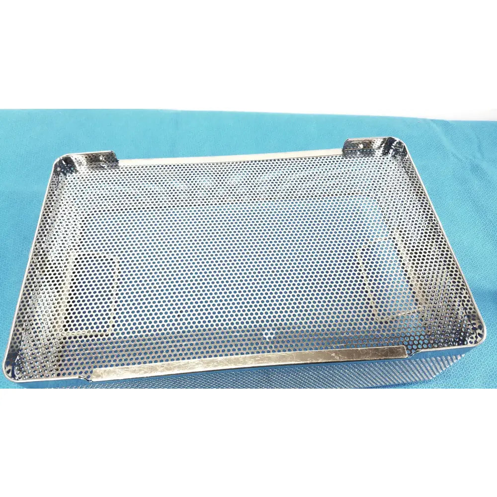 Reuse Medical Equipment Stainless Steel Sterilization Basket Tray Surgical Instrument Sterilization Basket Tray, second-hand product photo 6