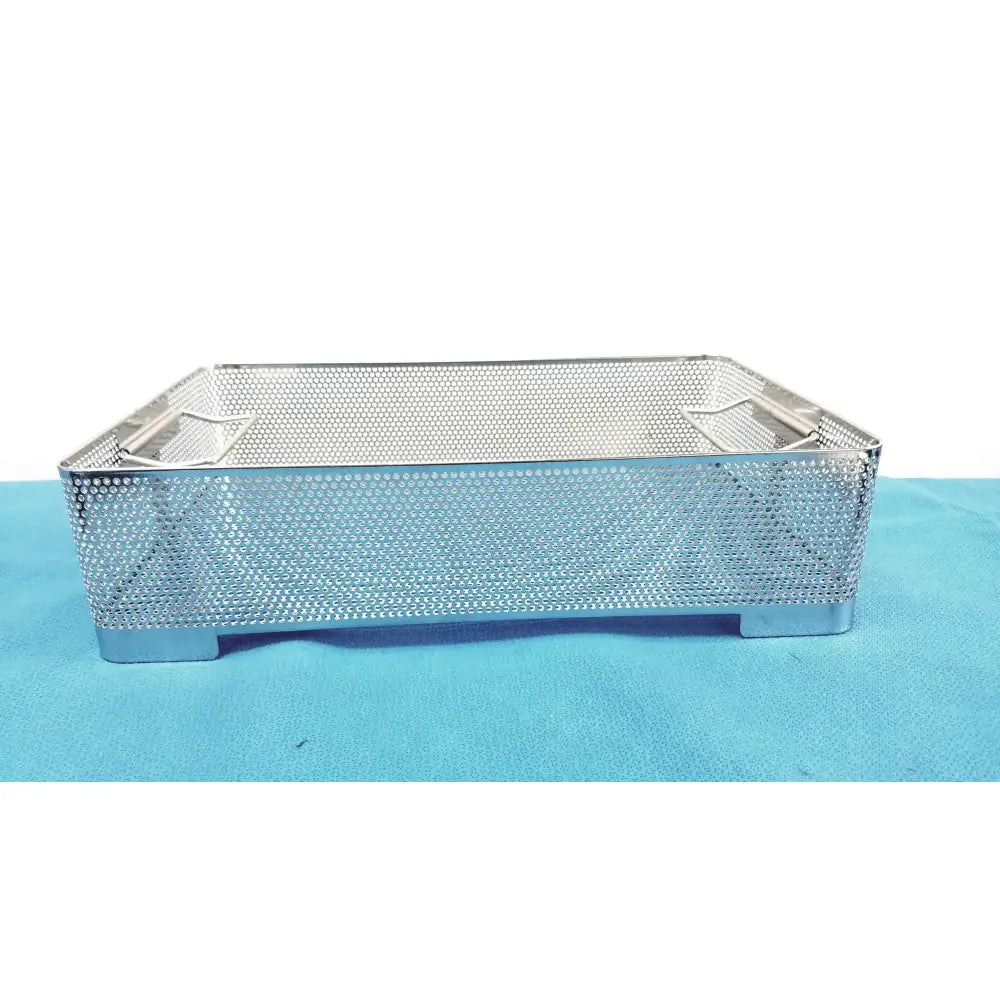 Reuse Medical Equipment Stainless Steel Sterilization Basket Tray Surgical Instrument Sterilization Basket Tray, second-hand product photo 8