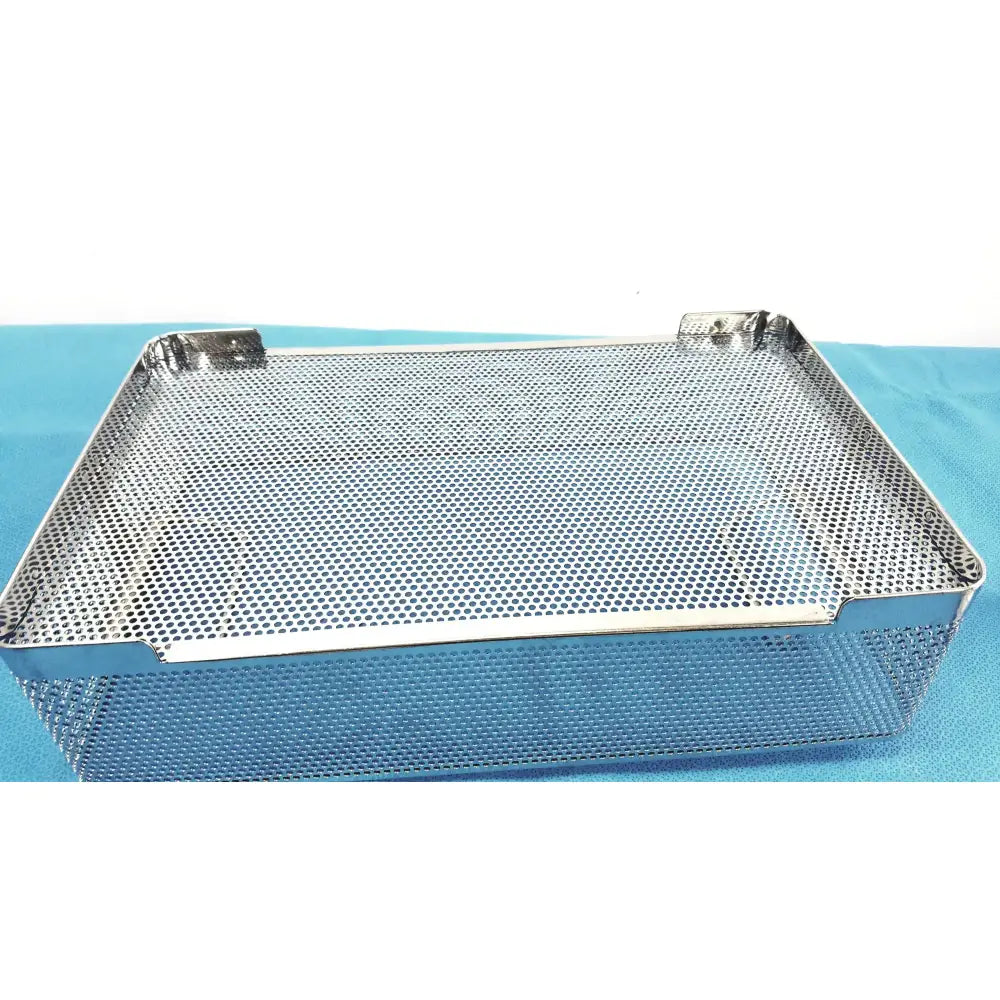 Reuse Medical Equipment Stainless Steel Sterilization Basket Tray Surgical Instrument Sterilization Basket Tray, second-hand product photo 5