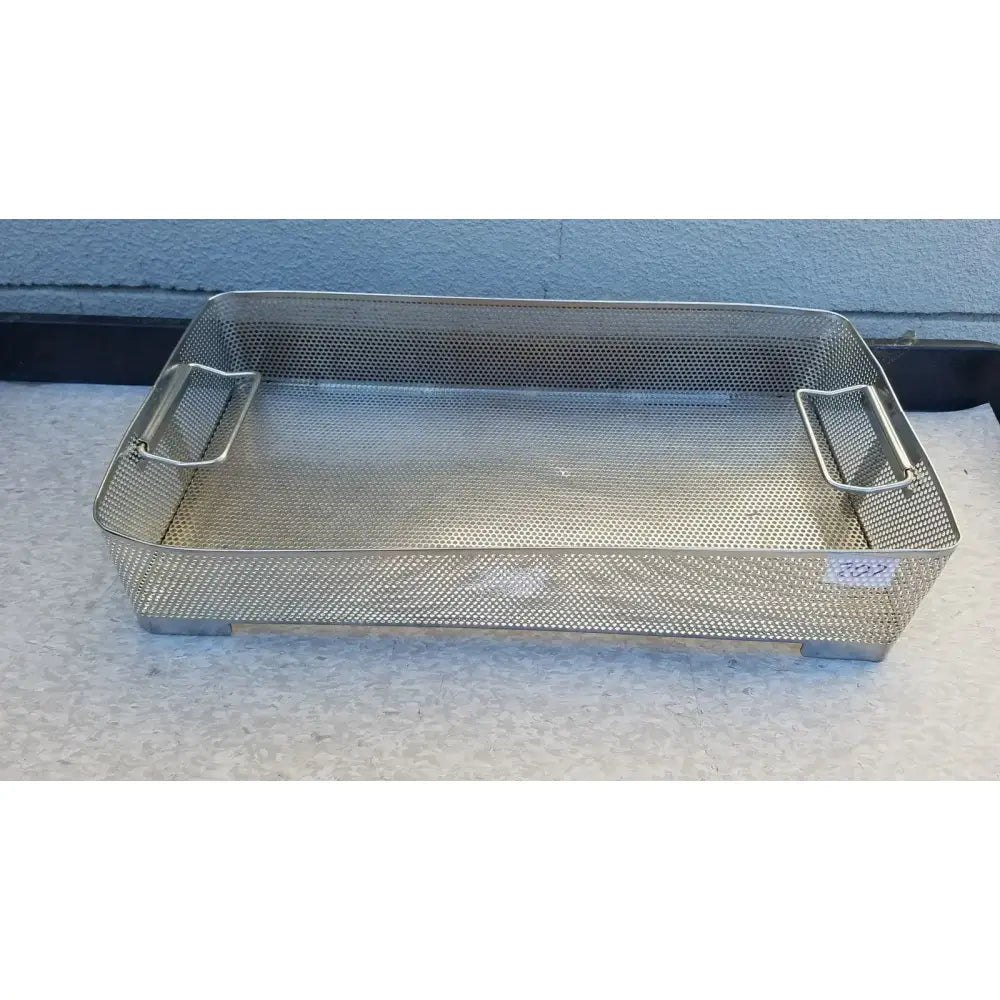 Reuse Medical Stainless Steel Sterilization Basket Tray Sterilization Trays & Cases, second-hand product photo 1