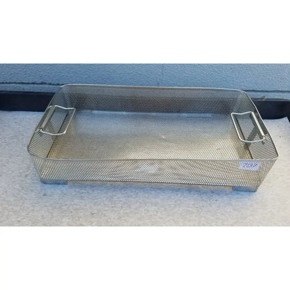 Reuse Medical Stainless Steel Sterilization Basket Tray Sterilization Trays & Cases, second-hand product photo 1
