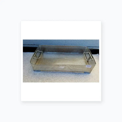 Reuse Medical Stainless Steel Sterilization Basket Tray Sterilization Trays & Cases, second-hand product photo 1
